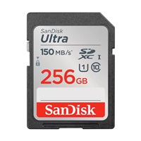 SanDisk SDXC karta Ultra 256GB (150MB/s)