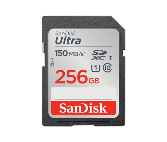 SanDisk SDXC karta Ultra 256GB (150MB/s)