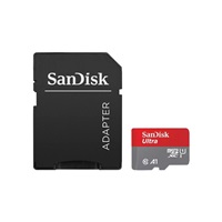 SanDisk MicroSDXC karta 64GB Ultra (140MB/s, A1 Class 10 UHS-I ) + adaptér
