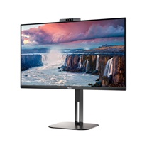 AOC MT IPS LCD  WLED 23,8" 24V5CW/BK -  IPS panel, 1920x1080, HDMI, DP, USB, USB-C, repro, pivot, webcam