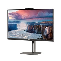 AOC MT IPS LCD WLED 27" Q27V5CW/BK - IPS panel, 2560x1440, HDMI, DP, USB-C, USB, pivot, repro, webcam