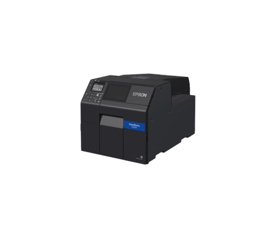 Epson ColorWorks CW-C6000Ae (mk), cutter, disp., USB, Ethernet, black