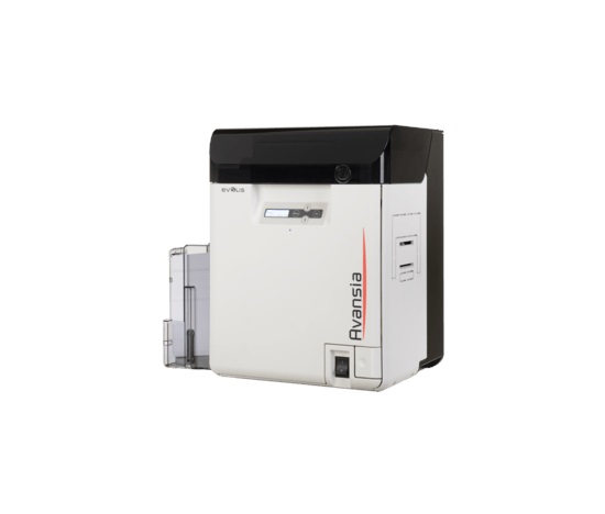 Evolis Avansia, dual sided, 24 dots/mm (600 dpi), USB, Ethernet, MSR, display