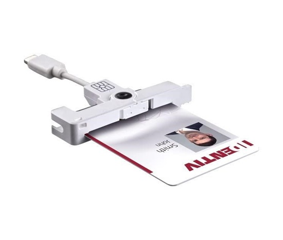 Identiv uTrust SmartFold SCR3500 C, USB, white