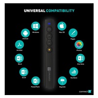 CONNECT IT laserové ukazovátko (AAA baterie), černá