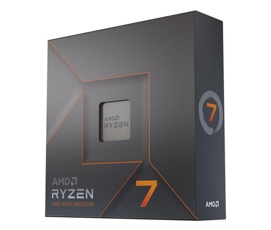 CPU AMD RYZEN 7 7700X WOF, 8-core, 4.5GHz, 32MB cache, 105W, socket AM5, BOX bez chladiče