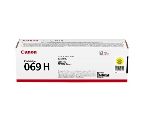 Canon LASER TONER  CRG 069 H Y