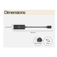 Adaptér HP USB-C na RJ45 EURO - ADAPTÉR