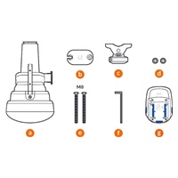 UBNT PrismStation anténa 30°, PrismAP-5-30, [5GHz rohová anténa s 30° symetrickým vyžarovacím uhlom, zisk 2x19dBi]