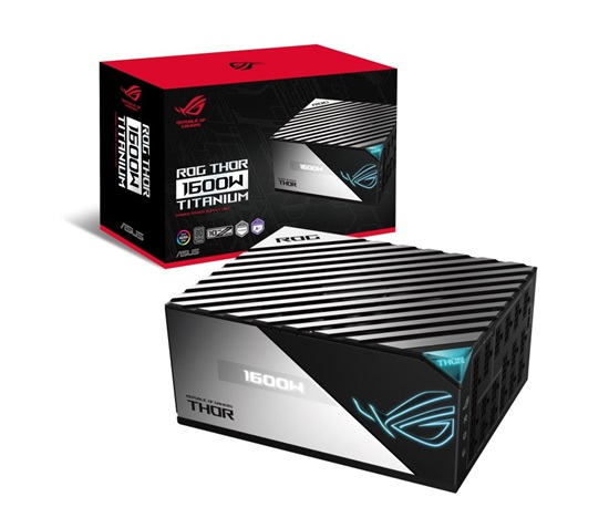 ASUS zdroj ROG-THOR-1600-Titanium-GAMING, 1600W