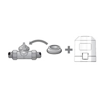 Homematic IP  Adaptér ventilu typ VA80 - 5 kusů - EQ3-ADA-VA80