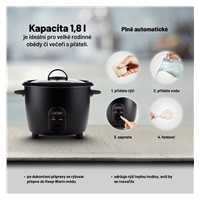 Lauben Rice Cooker 1800BC - rýžovar