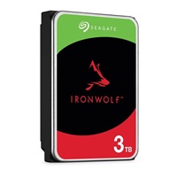 SEAGATE HDD 3TB IRONWOLF (NAS), 3.5", SATAIII, 5400 RPM, Cache 256MB
