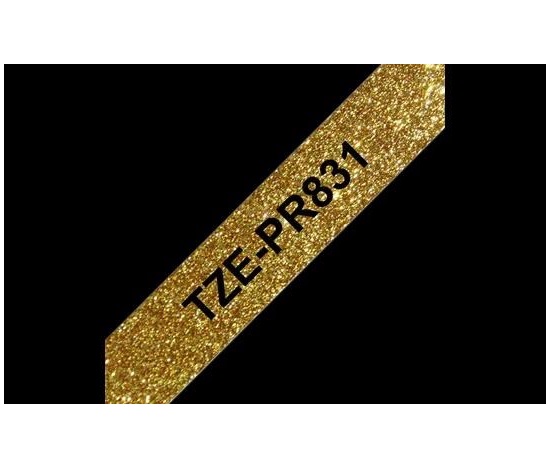 BROTHER TZE631S - 12 mm široká laminovaná kazeta TZ TZE-631S, žlté/čierne písmo