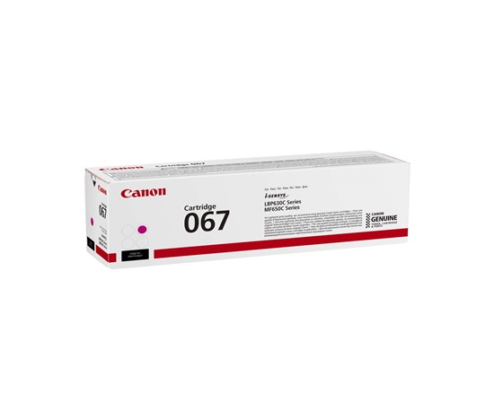 Canon TONER 067 purpurová pro i-SENSYS LBP631Cw, LBP633Cdwa, MF651Cw, MF655Cdw, MF657Cdw (1250 str.)
