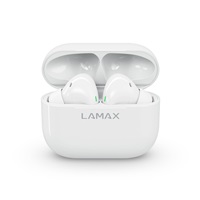 LAMAX Clips1 špuntová sluchátka - bílé