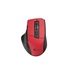 C-TECH myš Ergo WLM-05, bezdrátová, 1600DPI, 6 tlačítek, USB nano receiver, červená