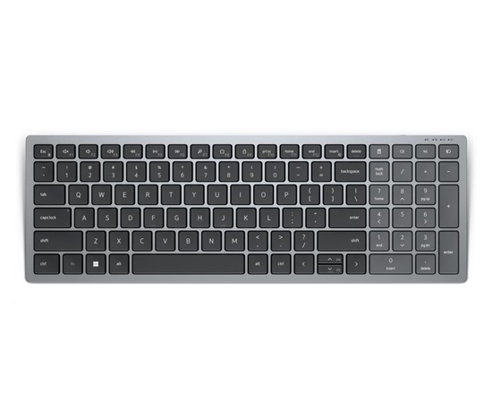 Dell Compact Multi-Device Wireless Keyboard - KB740 - US International (QWERTY)