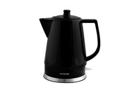 Orava VK-3813 B rychlovarná konvice, 1500 W, 1.5 l, kermická, automatické vypnutí, černá