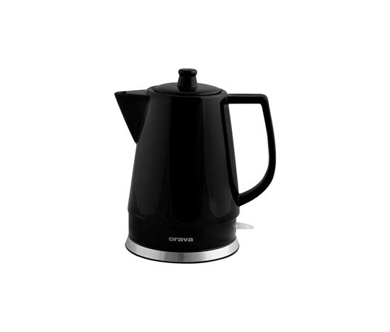 Orava VK-3813 B rychlovarná konvice, 1500 W, 1.5 l, kermická, automatické vypnutí, černá