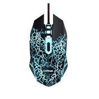 TRUST myš GXT 105X Izza Mouse, optická, černá