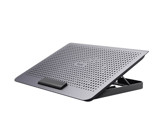 TRUST stojan na notebook Exto Laptop Cooling Stand Eco, šedá