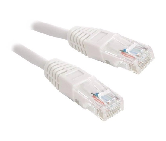 XtendLan patch kábel Cat5E, UTP - 3m, biely
