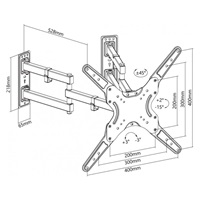 Reflecta FLEXO 55-4040 TC držák monitoru do rohu místnosti