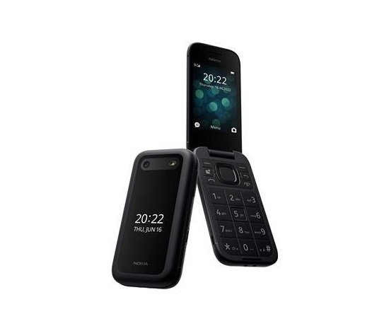 Nokia 2660 Flip, Dual SIM, čierna