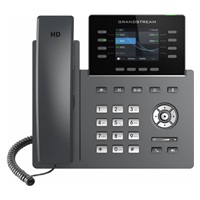 Grandstream GRP2616 [telefón VoIP - 6x účet SIP, HD audio, 48 prog.tl+6 predvolieb, 2xLAN 1Gbps, WiFi,USB,Bluetooth,PoE]