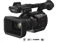 Panasonic HC-X20E (4K kamera,4K/10-bit, 1", 20x zoom, 24.5mm, OIS, Man.Ring, XLR, ND, IR, EVF)