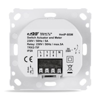 Homematic IP  Spínací akční člen s měřením - 5A, zápustná montáž - HmIP-BSM