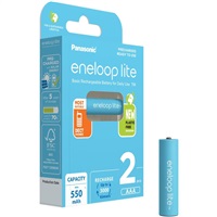 PANASONIC HR03 AAA 4LCCE/2BE ENELOOP LITE N, 550 mAh (Blistr 2ks)