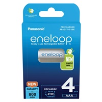 PANASONIC HR03 AAA 4MCCE/4BE ENELOOP N, 800 mAh (Blistr 4ks)