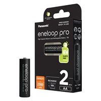 PANASONIC HR6 AA 3HCDE/2BE ENELOOP PRO N, 2500 mAh (Blistr 2ks)
