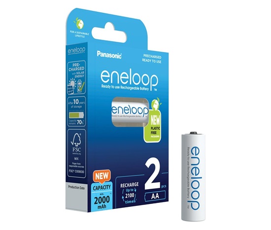 PANASONIC HR6 AA 3MCCE/2BE ENELOOP N, 2000 mAh (Blistr 2ks)