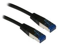 XtendLan patch kábel Cat6A, SFTP, LS0H - 2m, čierny