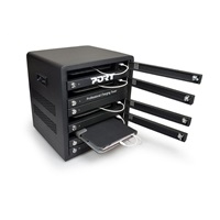 PORT nabíjecí skříňka pro 10 tabletů, individuální zámky, černá