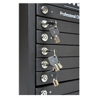 PORT nabíjecí skříňka pro 10 tabletů, individuální zámky, černá