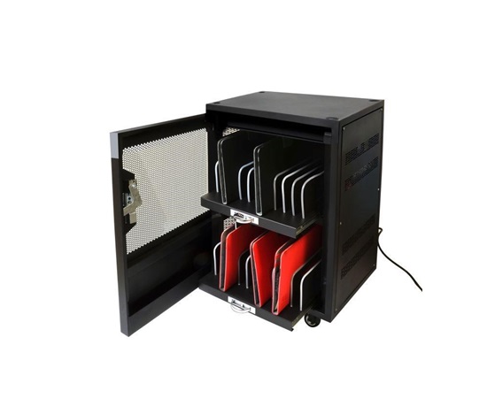 PORT nabíjecí skříňka pro 20 tabletů, černá