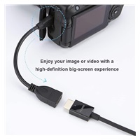PremiumCord Flexi adaptér HDMI Typ A samice - micro HDMI Typ D samec pro ohebné zapojení