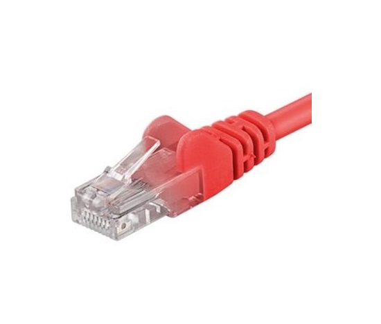 PremiumCord Patch kabel UTP RJ45-RJ45 CAT6 2m červená