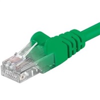 PremiumCord Patch kabel UTP RJ45-RJ45 CAT6 3m zelená