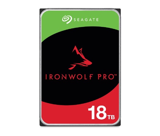 SEAGATE HDD 18TB IRONWOLF PRO (NAS), 3.5", SATAIII, 7200 RPM, Cache 256MB