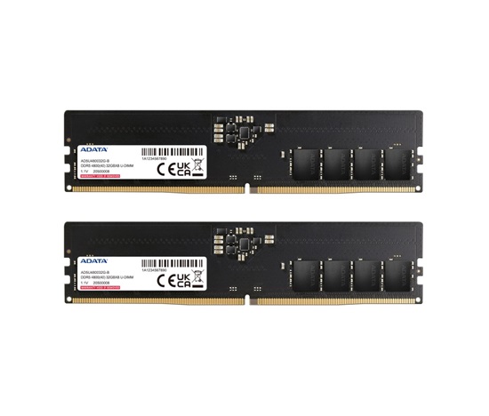 ADATA DIMM DDR5 64GB (Kit of 2) 4800MHz CL40, Dual Tray