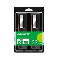 ADATA DIMM DDR5 64GB (Kit of 2) 4800MHz CL40, Dual Tray