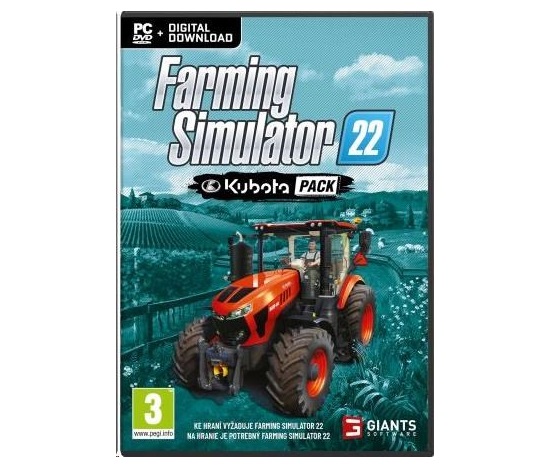 PC hra Farming Simulator 22: Kubota Pack