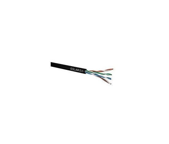 Inštalačný kábel Solarix UTP, Cat5E, drôt, PVC, krabica 100 m SXKD-5E-UTP-PVC