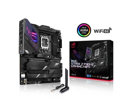 ASUS MB Sc LGA1700 ROG STRIX Z790-E GAMING WIFI, Intel Z790, 4xDDR5, 1xDP, 1xHDMI, WI-FI