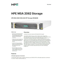 HPE MSA 2062 12Gb SAS SFF Storage (+ 2x1.92TB SSD + One Advanced Data Services LTU (PerfTiering+512snapshot+rem snap )